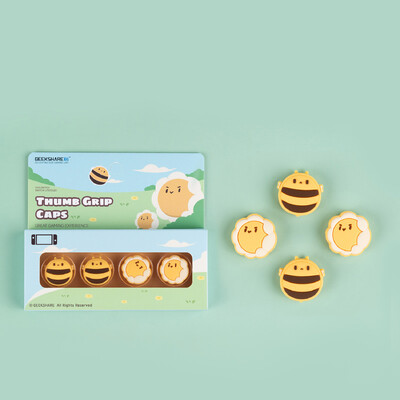 Σούπερ χαριτωμένο κάλυμμα Joystick λαβής Joycon Thumb Stick από μαλακό σιλικόνη για διακόπτη Oled NS Lite Joy-con χειριστήριο Thumbstick θήκη