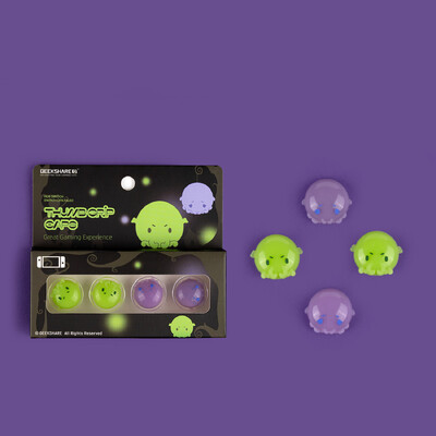 Σούπερ χαριτωμένο κάλυμμα Joystick λαβής Joycon Thumb Stick από μαλακό σιλικόνη για διακόπτη Oled NS Lite Joy-con χειριστήριο Thumbstick θήκη