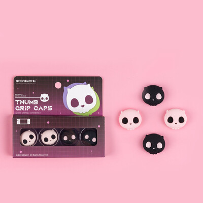 Σούπερ χαριτωμένο κάλυμμα Joystick λαβής Joycon Thumb Stick από μαλακό σιλικόνη για διακόπτη Oled NS Lite Joy-con χειριστήριο Thumbstick θήκη