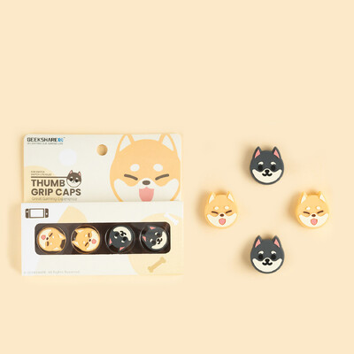 Σούπερ χαριτωμένο κάλυμμα Joystick λαβής Joycon Thumb Stick από μαλακό σιλικόνη για διακόπτη Oled NS Lite Joy-con χειριστήριο Thumbstick θήκη