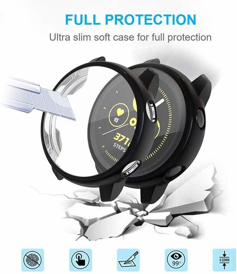 Ochranné sklo 2 v 1 + puzdro pre Huawei Watch GT3 GT 2 42 mm GT4 41 mm, HD ochrana celého displeja, kryt