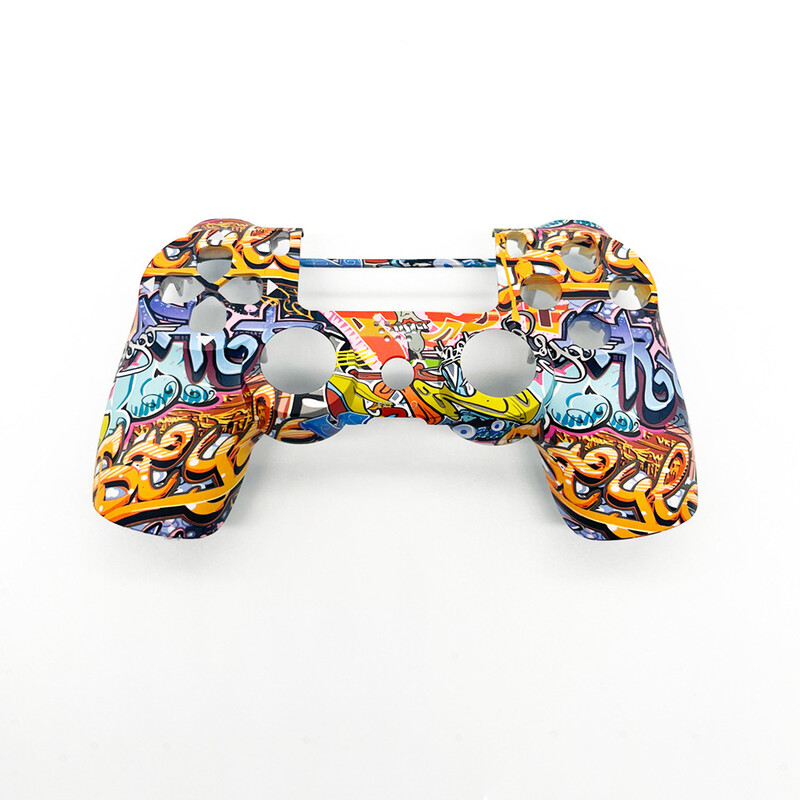 PS4 5.0 Playstation 4 JDS 055 JDM-050 JDM-055 vezérlőhöz egyedi barkácsolás elülső hátsó ház ház ház ház csere fedőlap