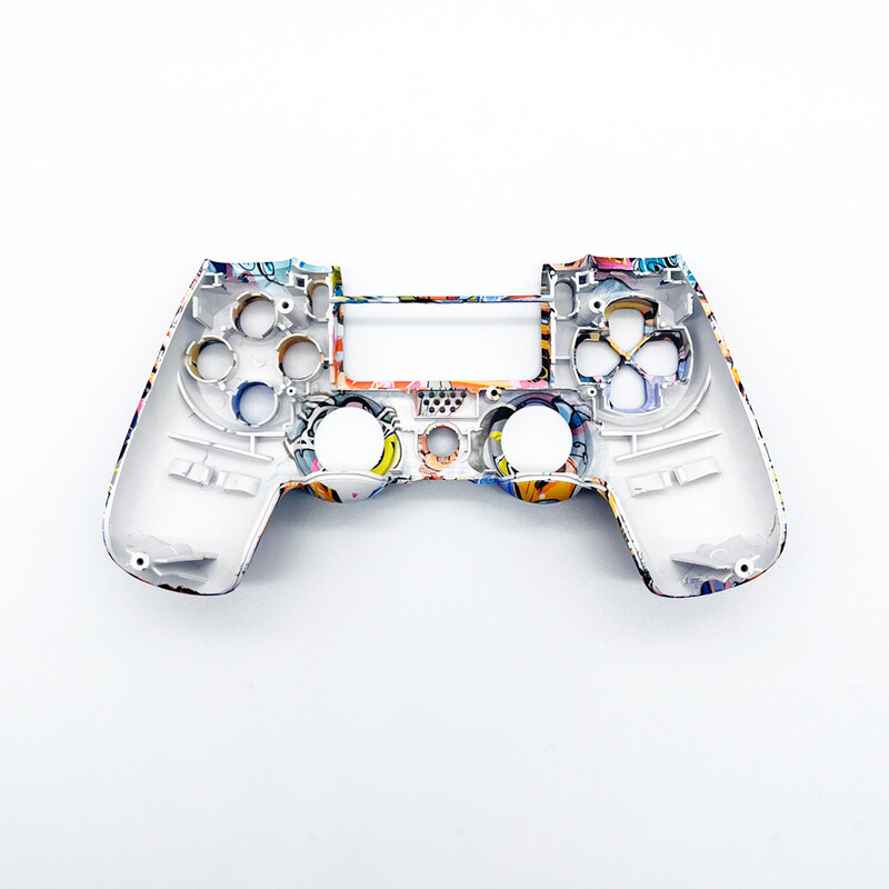 PS4 5.0 Playstation 4 JDS 055 JDM-050 JDM-055 vezérlőhöz egyedi barkácsolás elülső hátsó ház ház ház ház csere fedőlap