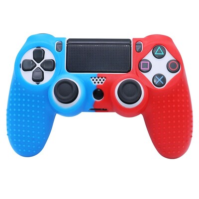 Huse de protecție anti-alunecare, carcasă din cauciuc moale Husă din silicon pentru gamepad pentru accesorii pentru mâner pentru controler Sony PS4