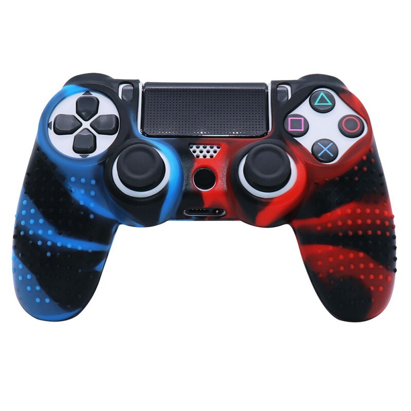 Huse de protecție anti-alunecare, carcasă din cauciuc moale Husă din silicon pentru gamepad pentru accesorii pentru mâner pentru controler Sony PS4