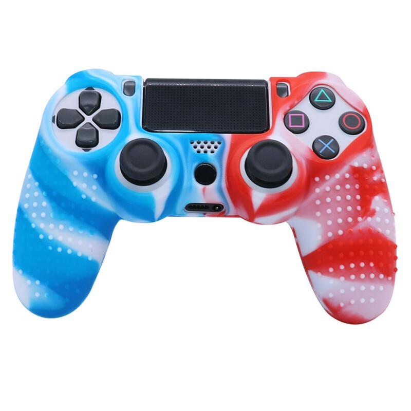 Huse de protecție anti-alunecare, carcasă din cauciuc moale Husă din silicon pentru gamepad pentru accesorii pentru mâner pentru controler Sony PS4