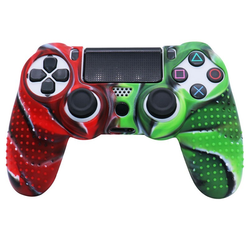 Huse de protecție anti-alunecare, carcasă din cauciuc moale Husă din silicon pentru gamepad pentru accesorii pentru mâner pentru controler Sony PS4