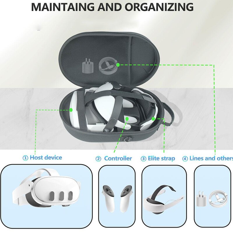 Nou pentru Pico 4 Ultra/4s Curea de umăr Geanta de depozitare Accesorii Ochelari VR Geantă de depozitare All-in-one Gazdă Protecție anti-zgârieturi