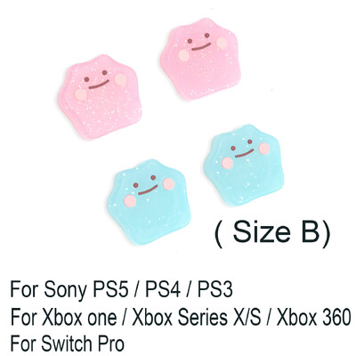 Aranyos szilikon hüvelykujj stick markolat sapka puha burkolat Nintendo Switch Oled NS Lite-hoz Sony PS5 PS4 Pro PS3 Xbox One/360 Series X/S