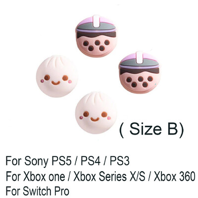 Aranyos szilikon hüvelykujj stick markolat sapka puha burkolat Nintendo Switch Oled NS Lite-hoz Sony PS5 PS4 Pro PS3 Xbox One/360 Series X/S