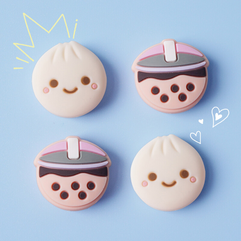 Aranyos szilikon hüvelykujj stick markolat sapka puha burkolat Nintendo Switch Oled NS Lite-hoz Sony PS5 PS4 Pro PS3 Xbox One/360 Series X/S