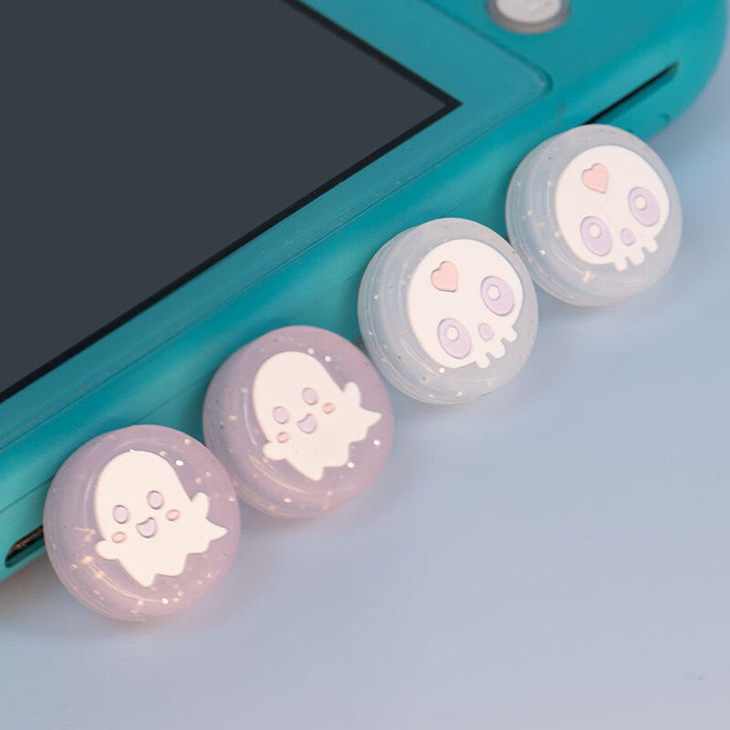 Aranyos szilikon hüvelykujj stick markolat sapka puha burkolat Nintendo Switch Oled NS Lite-hoz Sony PS5 PS4 Pro PS3 Xbox One/360 Series X/S