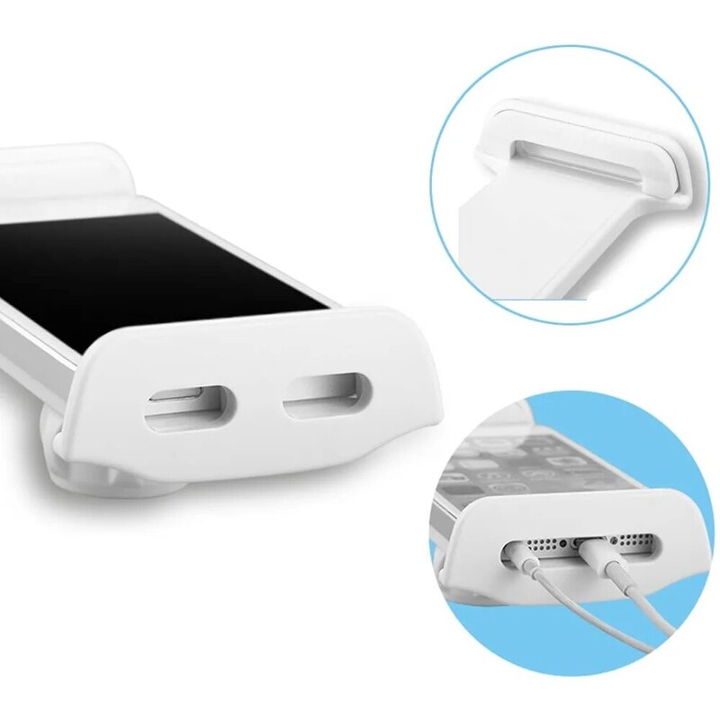 Nagy méretű táblagépállvány 80 cm hosszú karú ágyas táblagéptartó rögzítő iPad Air Pro Mini táblagép-állványokhoz Cliptartó 4-12 hüvelykes fülekhez