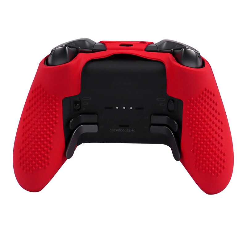 Ochranný kryt z mäkkého silikónu s laserovým rezbárstvom pre bezdrôtový ovládač Xbox Elite Series 2, herný gamepad, kožené hry, príslušenstvo