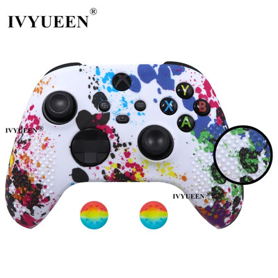 Protišmykové ochranné puzdro IVYUEEN s vodným transferom pre ovládač Xbox Series XS, XSS, XSX a ďalšie.