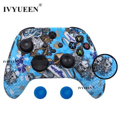 Protišmykové ochranné puzdro IVYUEEN s vodným transferom pre ovládač Xbox Series XS, XSS, XSX a ďalšie.