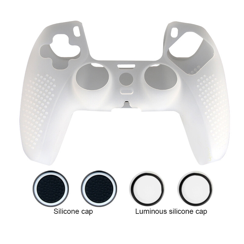 „Data Frog“ neslystantis minkštas silikoninis apsauginis dangtelis „Playstation 5“ valdiklio apsauginis dėklas, skirtas ps5 žaidimų pultui