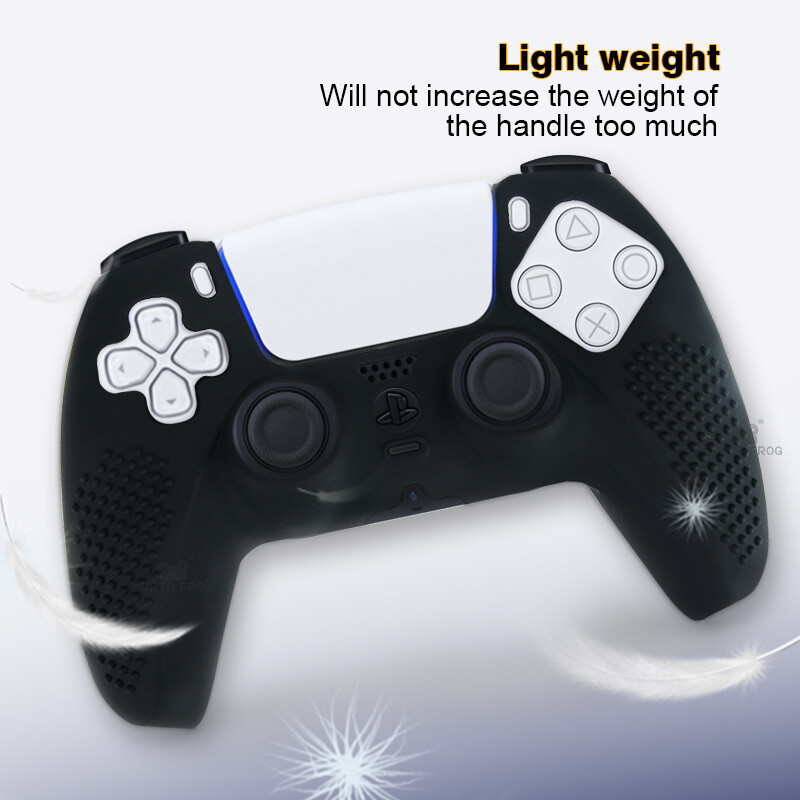 „Data Frog“ neslystantis minkštas silikoninis apsauginis dangtelis „Playstation 5“ valdiklio apsauginis dėklas, skirtas ps5 žaidimų pultui