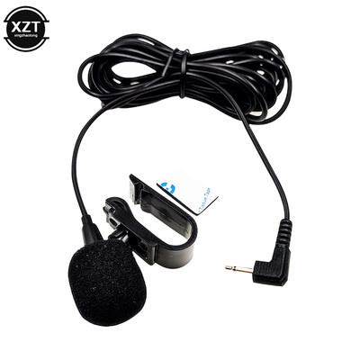 Professionals Car Audio Microphone 2,5mm Clip Jack Plug Mic Stereo Mini Ενσύρματο εξωτερικό μικρόφωνο 2 Pole Mono για αυτόματο ραδιόφωνο DVD