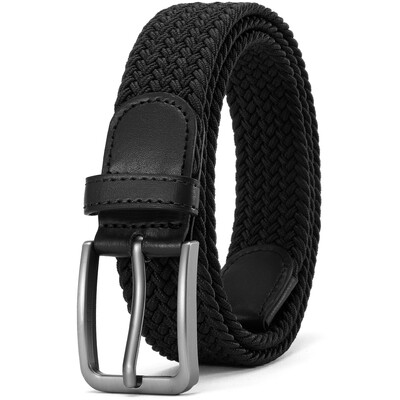Curele elastice pentru bărbați de 130 cm Curele țesute casual unisex pentru alpinism în aer liber, antrenament, muncă, centură pentru femei, combinată cu centură de blugi