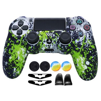 Θήκη μαλακής σιλικόνης για PS4 Skin Controller Dual shok 4 Αξεσουάρ Gamepad Θήκες Joystick Αξεσουάρ παιχνιδιού για Playstation 4