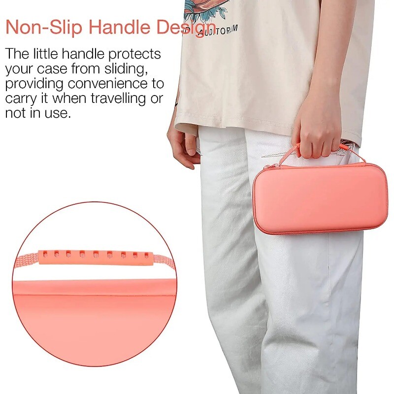 ÚJ hordtáska Nintendo Switch Lite kompatibilis, hordozható Nintendo Switch Lite táska a Switch Lite számára tárolóval