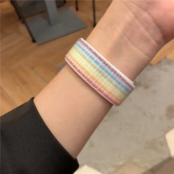 Найлонова примка за Apple Watch Band Ultra-2 49 mm 44 mm 40 mm 45 mm 41 mm Sport pride Гривна iwatch Strap Series 9 8 se 7 6 5 4 3