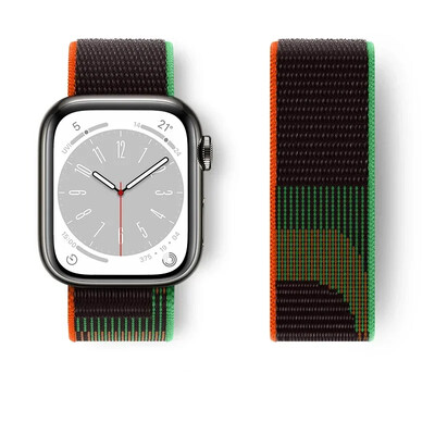 Neilona cilpa Apple Watch Band Ultra-2 49mm 44mm 40mm 45mm 41mm Sport pride rokassprādze iwatch siksniņa sērija 9 8 se 7 6 5 4 3