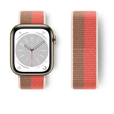 Neilona cilpa Apple Watch Band Ultra-2 49mm 44mm 40mm 45mm 41mm Sport pride rokassprādze iwatch siksniņa sērija 9 8 se 7 6 5 4 3