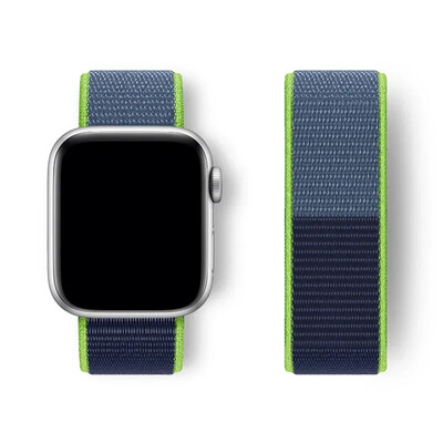 Neilona cilpa Apple Watch Band Ultra-2 49mm 44mm 40mm 45mm 41mm Sport pride rokassprādze iwatch siksniņa sērija 9 8 se 7 6 5 4 3