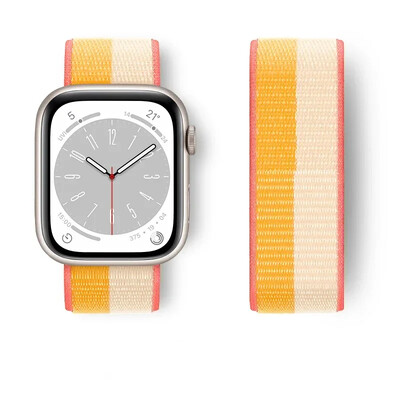 Neilona cilpa Apple Watch Band Ultra-2 49mm 44mm 40mm 45mm 41mm Sport pride rokassprādze iwatch siksniņa sērija 9 8 se 7 6 5 4 3