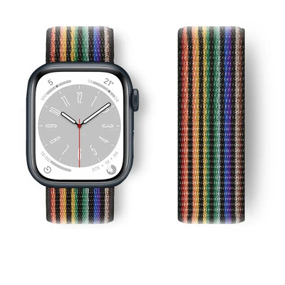 Neilona cilpa Apple Watch Band Ultra-2 49mm 44mm 40mm 45mm 41mm Sport pride rokassprādze iwatch siksniņa sērija 9 8 se 7 6 5 4 3