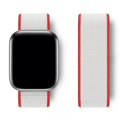Neilona cilpa Apple Watch Band Ultra-2 49mm 44mm 40mm 45mm 41mm Sport pride rokassprādze iwatch siksniņa sērija 9 8 se 7 6 5 4 3