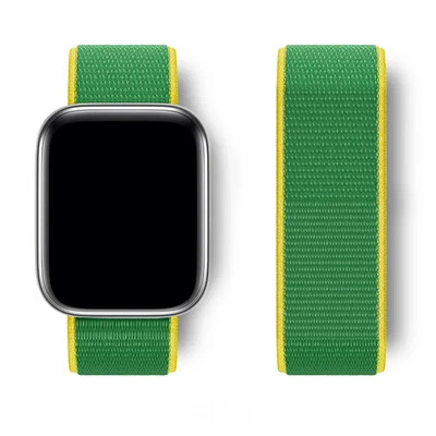 Neilona cilpa Apple Watch Band Ultra-2 49mm 44mm 40mm 45mm 41mm Sport pride rokassprādze iwatch siksniņa sērija 9 8 se 7 6 5 4 3