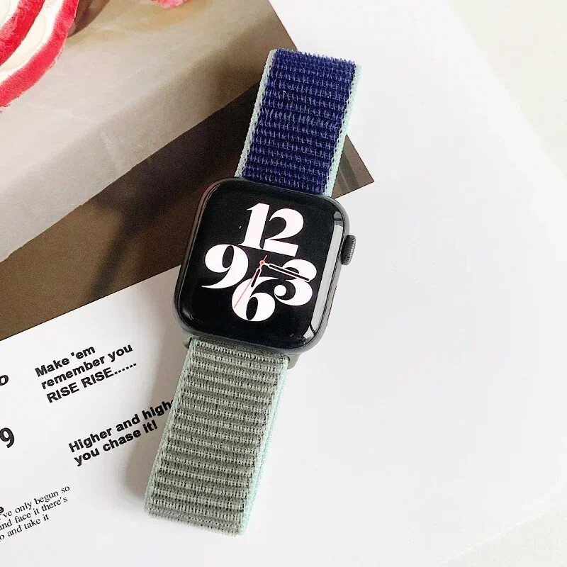 Neilona cilpa Apple Watch Band Ultra-2 49mm 44mm 40mm 45mm 41mm Sport pride rokassprādze iwatch siksniņa sērija 9 8 se 7 6 5 4 3
