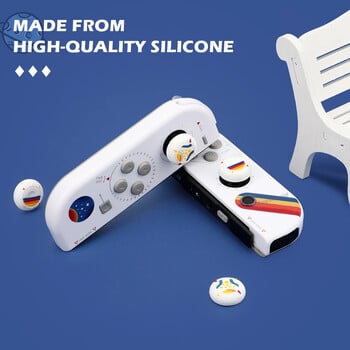 4PCS NEW STAR Silicone Thumb Stick Grip Cap за Nintend Switch OLED/Lite/Switch Joycons Аналогов защитен капак Dropshippin