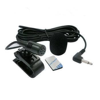 Για αυτόματο ραδιόφωνο DVD 3m Long Mini Microfono Car Micro Radio Car 3,5mm Jack Mic Stereo Mini Ενσύρματο εξωτερικό μικρόφωνο