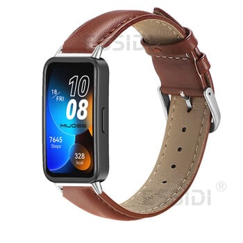 Αντικατάσταση νέας δερμάτινης θηλιάς για Huawei Band 8 9 Soft Watch Strap Correa For Huawei Band 9 8