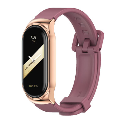 Curea pentru bratara Xiaomi Mi Band 9 8 7 6 5 4 3 Bratara de inlocuire din silicon pentru bratara Xiaomi Band 8 MiBand 7 6 5 4 3