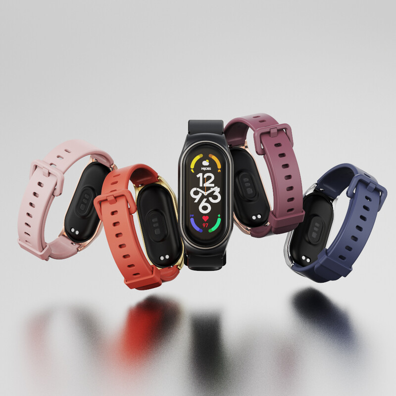 Curea pentru bratara Xiaomi Mi Band 9 8 7 6 5 4 3 Bratara de inlocuire din silicon pentru bratara Xiaomi Band 8 MiBand 7 6 5 4 3
