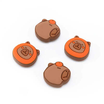 GeekShare 4 bucăți mânere adorabile de porc de apă compatibile cu capace de joystick Nintendo Switch/OLED/Lite