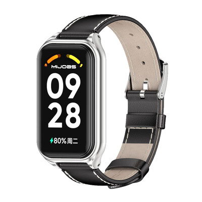 Βραχιόλι Mi Band 8 Active Strap για Xiaomi Smart Band 8 Active Stainless Steel Metal bandband Miband 8 Correa Mi Band 8 Active