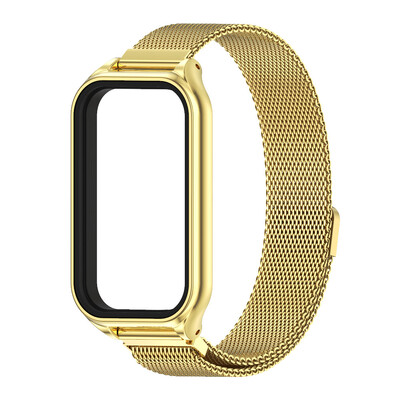 Βραχιόλι Mi Band 8 Active Strap για Xiaomi Smart Band 8 Active Stainless Steel Metal bandband Miband 8 Correa Mi Band 8 Active