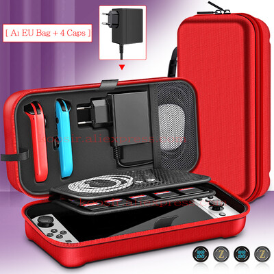 Didelis nešiojimo krepšys, skirtas Nintendo Switch OLED konsolei ir priedams Aukštos kokybės apsauginis dėklas Nailonas nuo įbrėžimų kelioninis maišelis