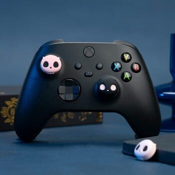 Geekshare Halloween Skull Joycon Thumb Grip Caps Κάλυμμα Joystick σιλικόνης για Nintendo Switch/Switch OLED Lite PS4 PS5 Steam Deck