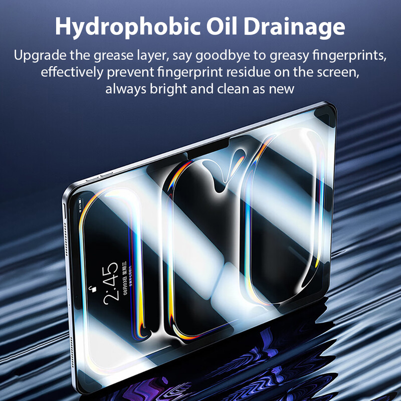 Skirta Ipad Pro 13 12.9 6th 2024 Air 11 5 4 3 2 M4 M2 grūdinto stiklo ekrano apsauga, skirta 10 9 9 10 kartos Mini 6 10.2 plėvelei