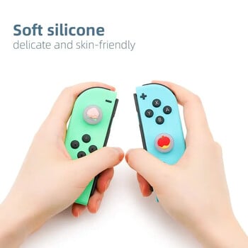 Animal Crossing Fruit Cherry Thumb Stick Cap Cap Джойстик Капак за Nintendo Switch Lite NS Joy-Con Контролер Аксесоари