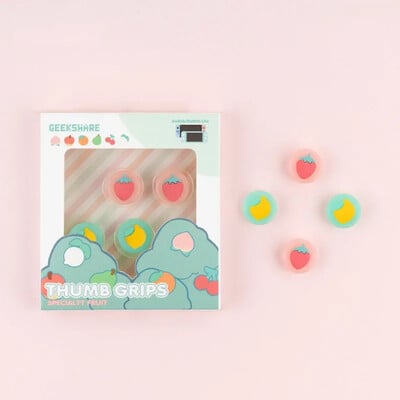 Kryt joysticku Animal Crossing Fruit Cherry pre Nintendo Switch Lite NS, príslušenstvo pre ovládače Joy-Con