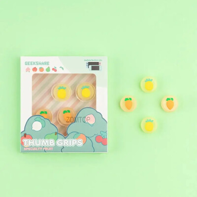Kryt joysticku Animal Crossing Fruit Cherry pre Nintendo Switch Lite NS, príslušenstvo pre ovládače Joy-Con
