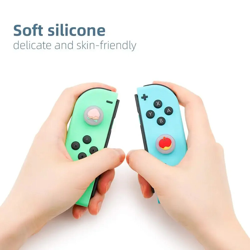 Kryt joysticku Animal Crossing Fruit Cherry pre Nintendo Switch Lite NS, príslušenstvo pre ovládače Joy-Con